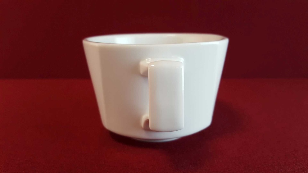 [45814774] Kaffeetasse mit Untertasse Tasse Rosenthal Flash Weiß gebraucht - sehr gut Bild 4