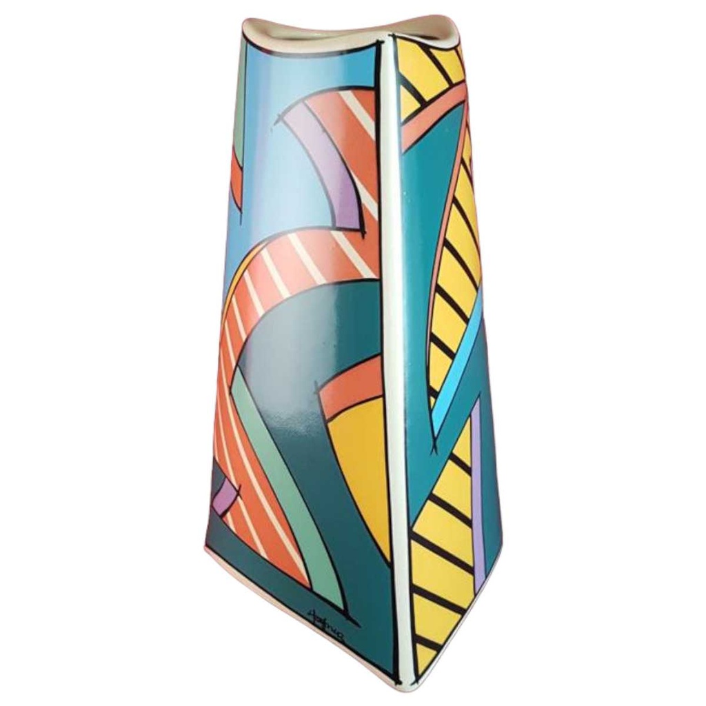 [45814784] Vase 19 cm Rosenthal Flash One Dorothy Hafner gebraucht - sehr gut Bild 2