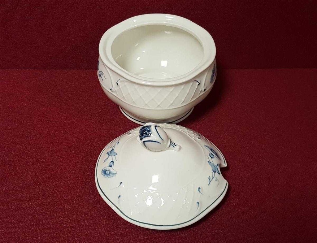 [45814787] Zuckerdose Villeroy & Boch Val Bleu gebraucht - sehr gut Bild 4
