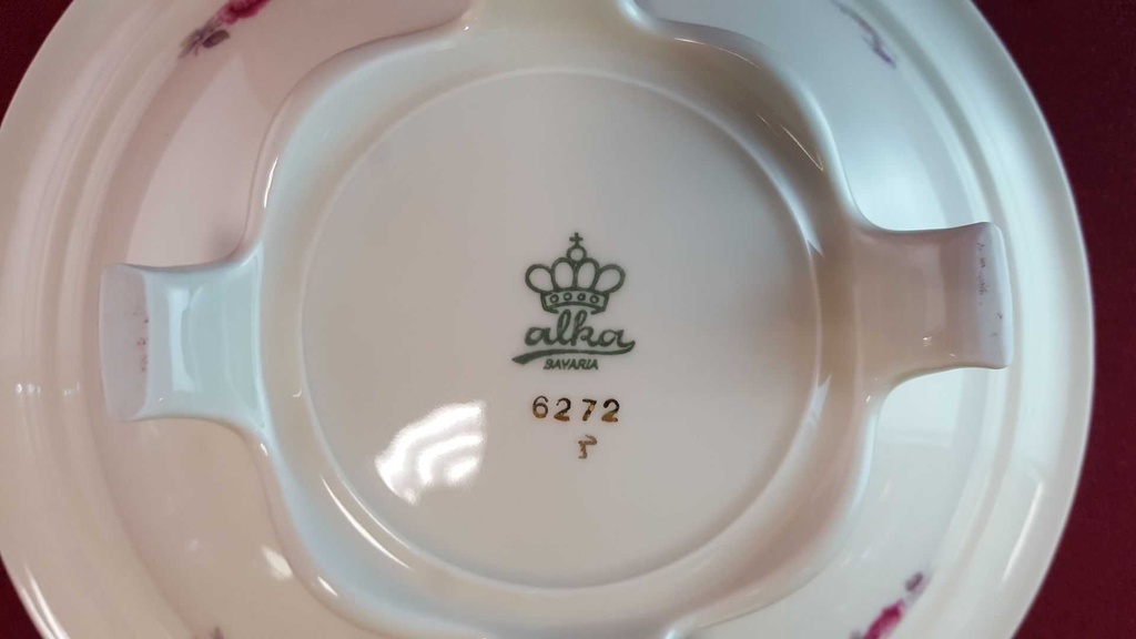 [45814793] Deckeldose Bonboniere Goldrand Kaiser Porzellan Alka Kunst gebraucht - gut Bild 7
