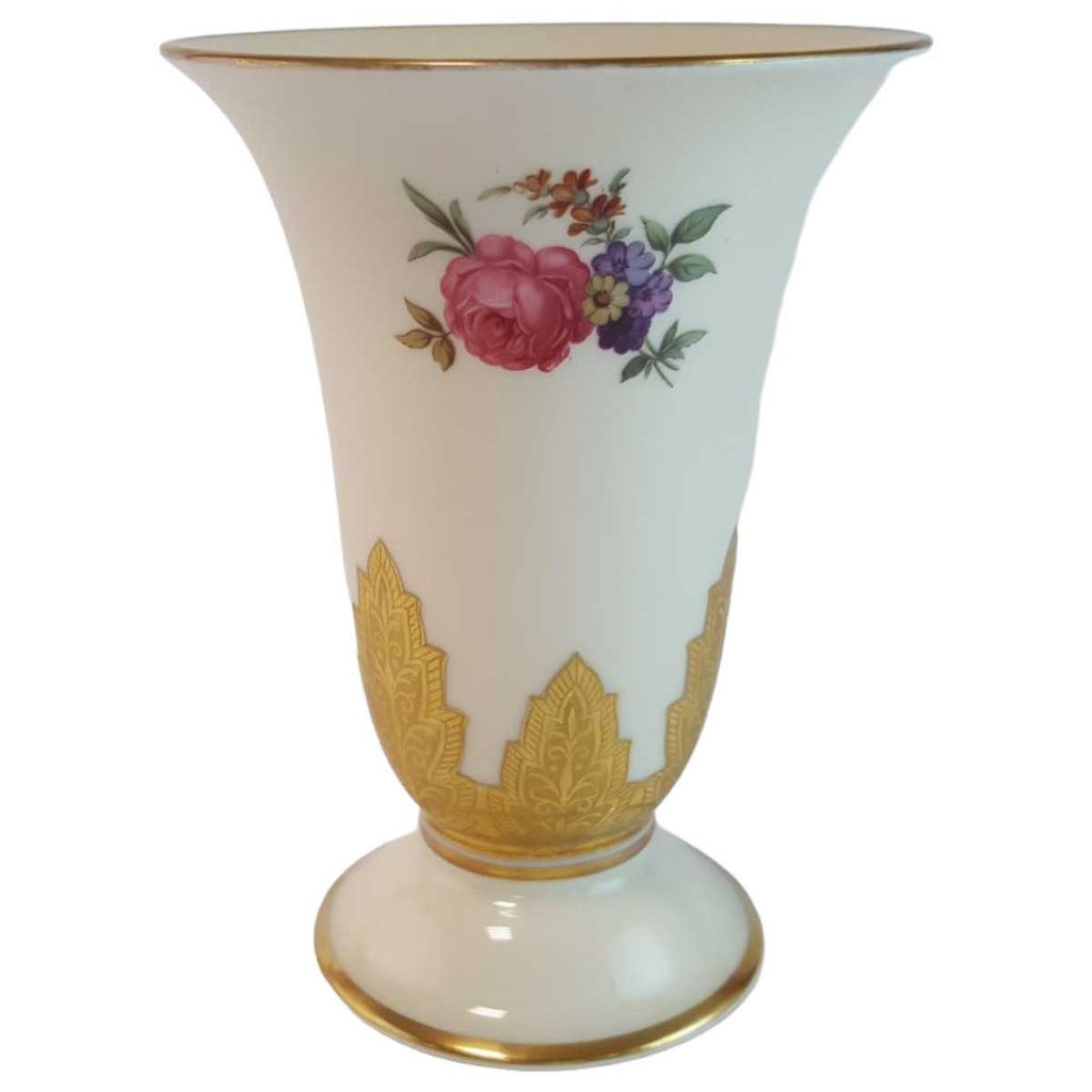 [45814797] Vase Dekorative Golddekor 14,5 cm Fürstenberg Einzelteile Sonstige gebraucht - gut Bild 2