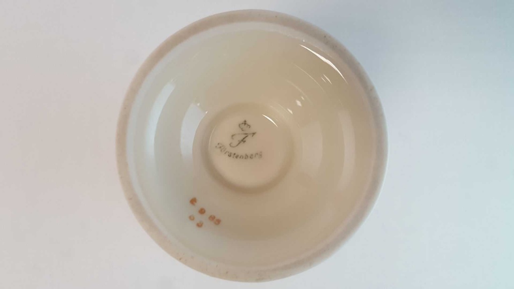 [45814797] Vase Dekorative Golddekor 14,5 cm Fürstenberg Einzelteile Sonstige gebraucht - gut Bild 6