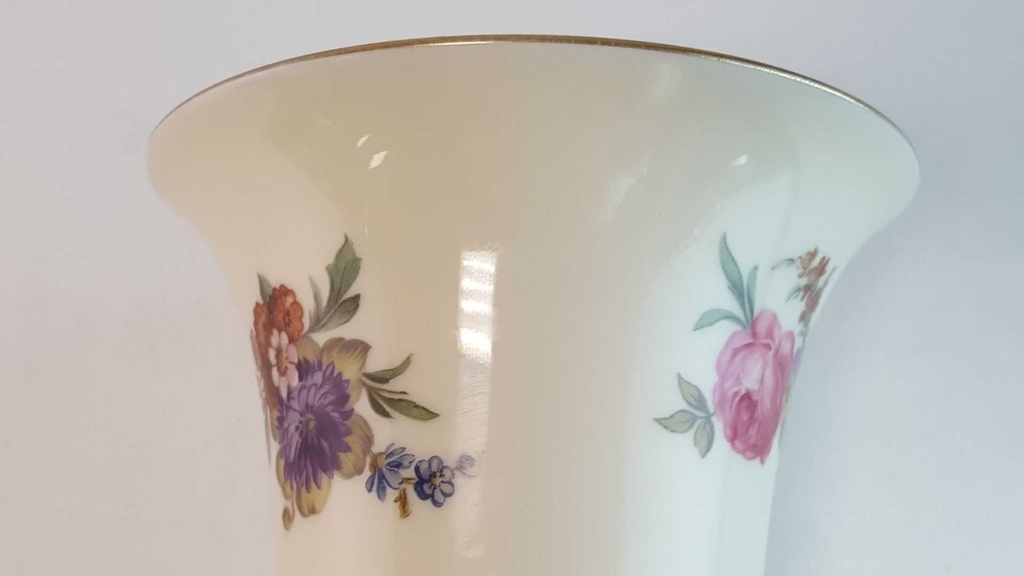 [45814797] Vase Dekorative Golddekor 14,5 cm Fürstenberg Einzelteile Sonstige gebraucht - gut Bild 8
