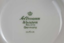[4581480] Untertasse für Kaffee 15 cm Seltmann Weiden Octa Abstrakt grün gebraucht - sehr gut Bild 2