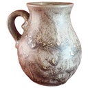 [45814804] Vase Henkelvase Dekorative 15,8 cm Ruscha Art Grau gebraucht - sehr gut Bild 2