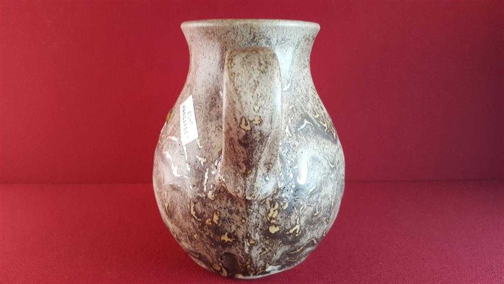 [45814804] Vase Henkelvase Dekorative 15,8 cm Ruscha Art Grau gebraucht - sehr gut Bild 4