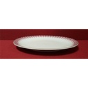 [45814806] Kuchenteller Dessertteller Frühstücksteller Goldrand 19,5 cm Jaeger & Co PMR rotes Blumendekor mit Blumen Rot gebraucht - gut Bild 3