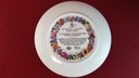 [45814810] Wandteller Hutschenreuther Ursula Band Grande Finale 1990 gebraucht - sehr gut Bild 4