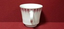 [45814813] Kaffeetasse Tasse Goldrand Jaeger & Co PMR rotes Blumendekor mit Blumen gebraucht - gut Bild 4