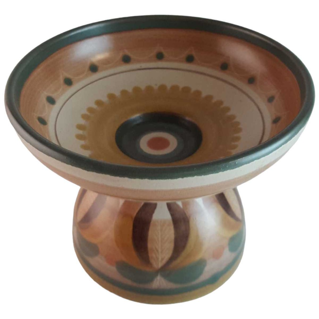 [45814815] Schale auf Fuß Konfektschale 14 cm Porta Celi Spain gebraucht - sehr gut Bild 2
