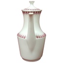 [45814818] Kaffeekanne Kanne Goldrand Jaeger & Co PMR rotes Blumendekor mit Blumen Rot gebraucht - gut Bild 2