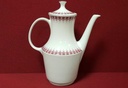 [45814818] Kaffeekanne Kanne Goldrand Jaeger & Co PMR rotes Blumendekor mit Blumen Rot gebraucht - gut Bild 3