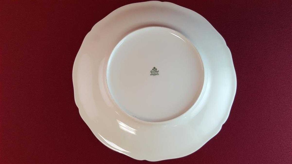 [45814821] Speiseteller Essteller 25,3 cm Rosenthal Chippendale bunte Blumen gebraucht - akzeptabel Bild 8
