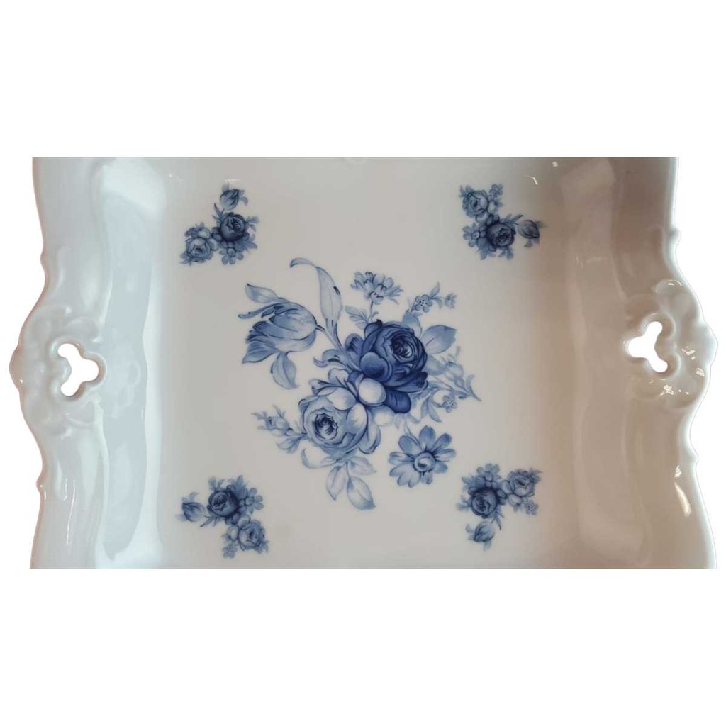 [45814822] Konfektschale Seltmann Weiden Wien Blaue Rose gebraucht - gut Bild 2
