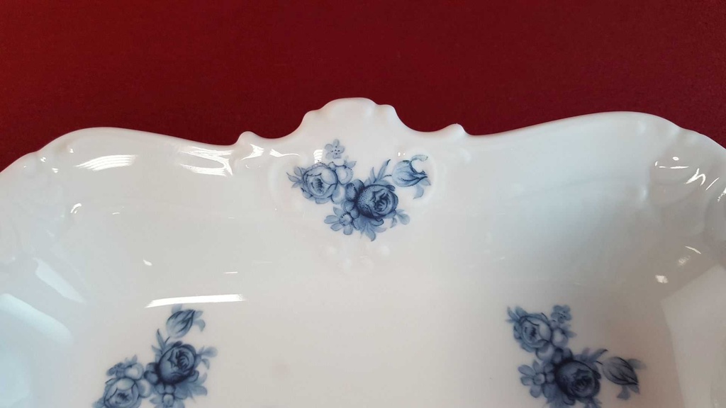 [45814822] Konfektschale Seltmann Weiden Wien Blaue Rose gebraucht - gut Bild 4