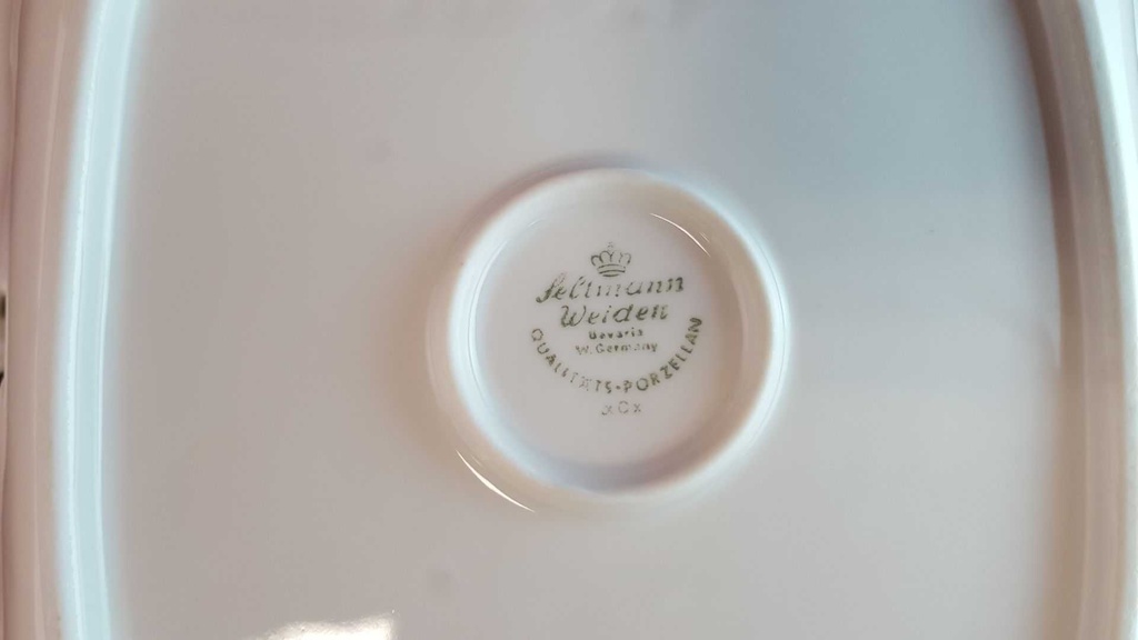 [45814822] Konfektschale Seltmann Weiden Wien Blaue Rose gebraucht - gut Bild 8