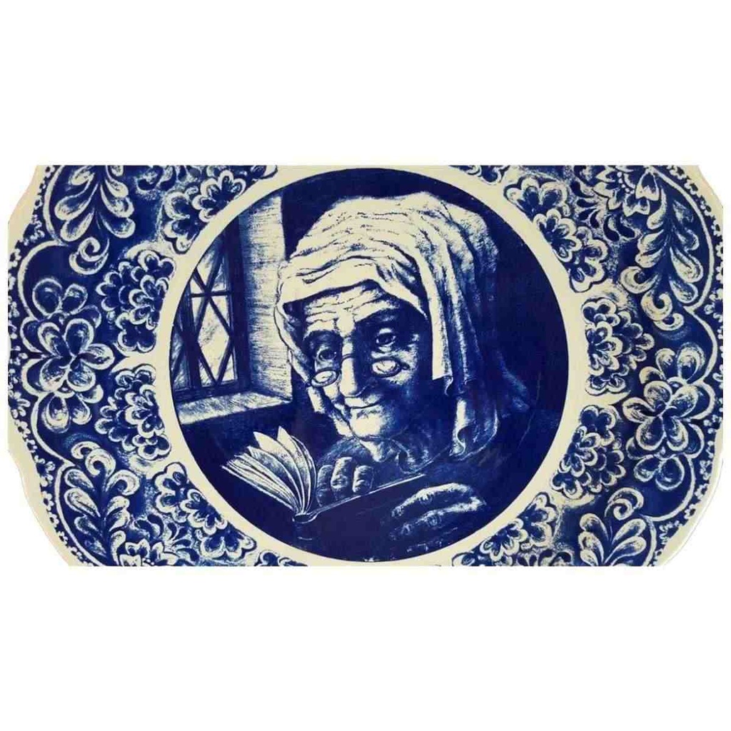 [45814824] Wandteller Sammelteller Boch Belgium Oma gebraucht - sehr gut Bild 2