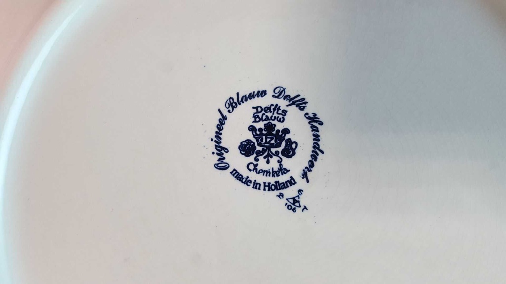 [45814825] Wandteller Delfts Blauw gebraucht - gut Bild 5