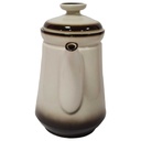[45814833] Kaffeekanne Kanne 1,35 L Winterling Röslau Brauner Rand gebraucht - gut Bild 2