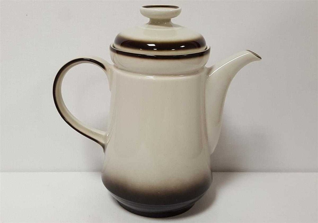 [45814833] Kaffeekanne Kanne 1,35 L Winterling Röslau Brauner Rand gebraucht - gut Bild 3