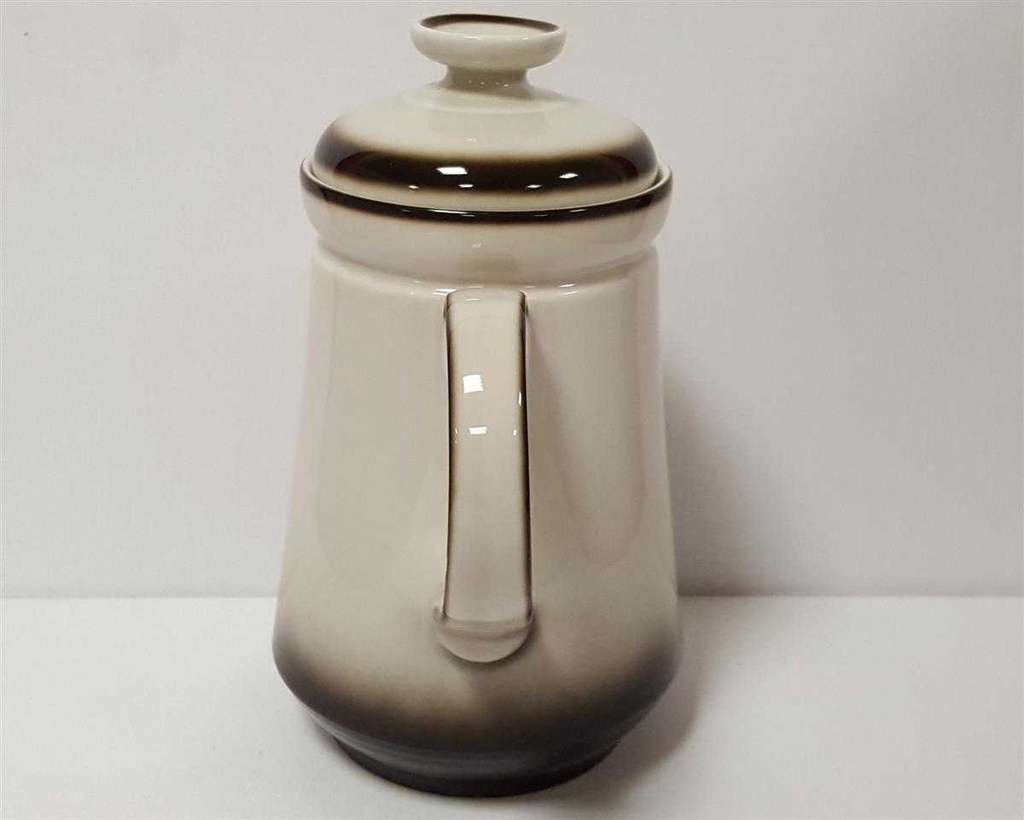 [45814833] Kaffeekanne Kanne 1,35 L Winterling Röslau Brauner Rand gebraucht - gut Bild 4