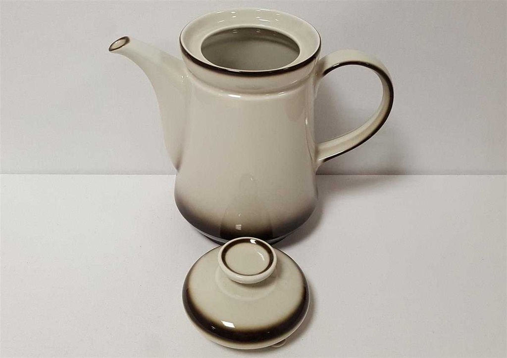 [45814833] Kaffeekanne Kanne 1,35 L Winterling Röslau Brauner Rand gebraucht - gut Bild 5