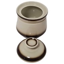 [45814834] Zuckerdose Winterling Röslau Brauner Rand gebraucht - sehr gut Bild 2