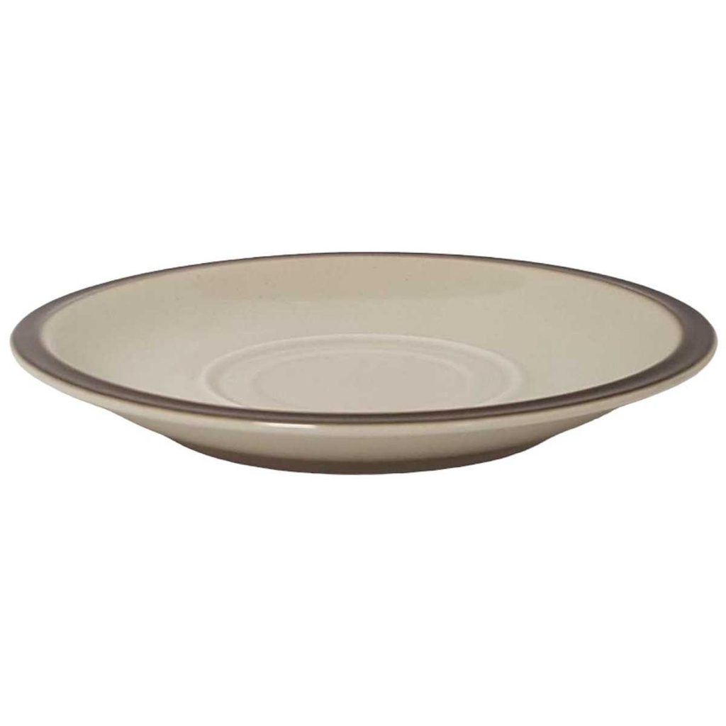 [45814837] Untertasse für Kaffee 14,8 cm Winterling Röslau Brauner Rand gebraucht - gut Bild 2