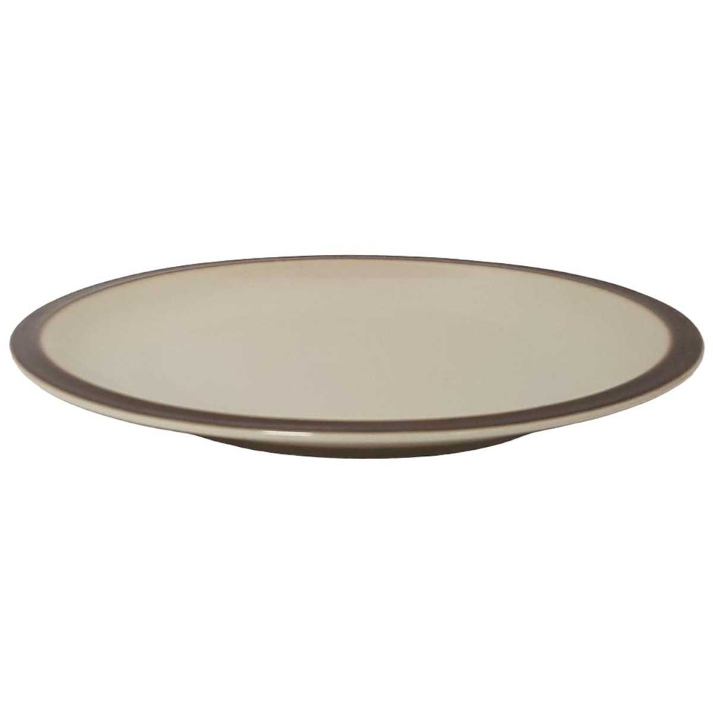 [45814838] Kuchenteller Dessertteller Frühstücksteller 19,4 cm Winterling Röslau Brauner Rand gebraucht - gut Bild 2