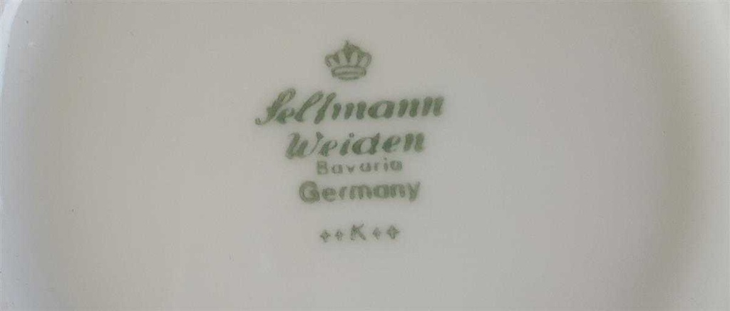 [4581484] Schale Dessertschale 15 cm Seltmann Weiden Octa Abstrakt grün gebraucht - sehr gut Bild 3