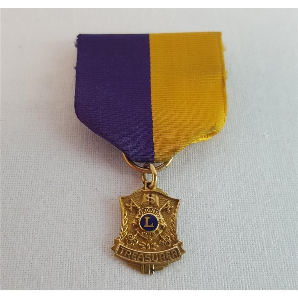 [2119099] Auszeichnung Lions Club Treasurer Gold 10 K Bild 2
