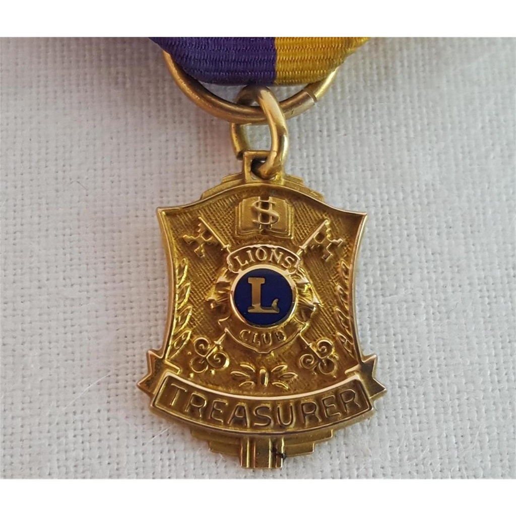 [2119099] Auszeichnung Lions Club Treasurer Gold 10 K Bild 3