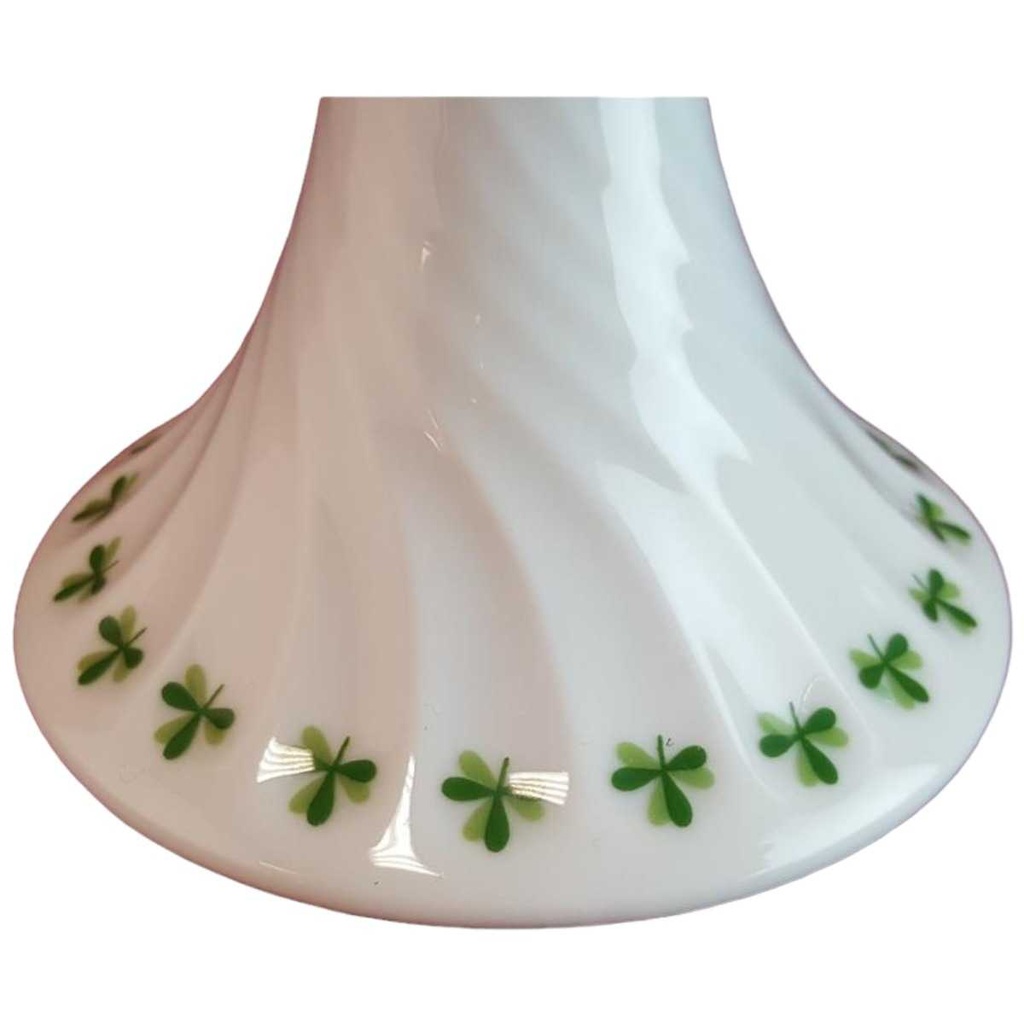 [45814847] Kerzenhalter klein Haviland Limoges Torse Trefle Vert Kleeblatt gebraucht - sehr gut Bild 2