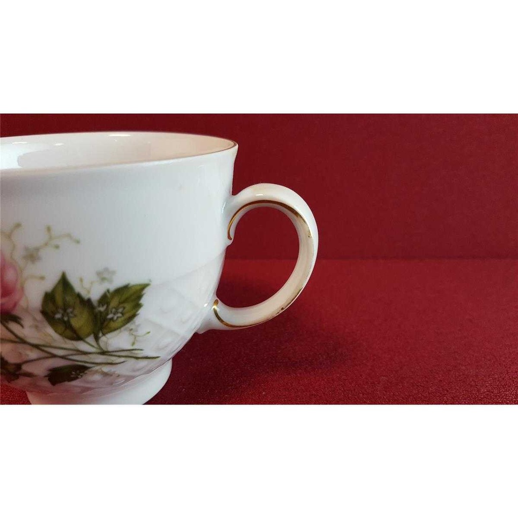 [45814848] Sammelgedeck 3tlg Seltmann Weiden Annabell rosa Rose gebraucht - gut Bild 5