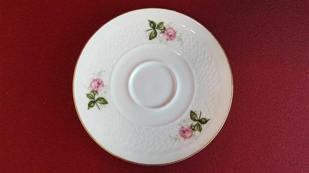 [45814848] Sammelgedeck 3tlg Seltmann Weiden Annabell rosa Rose gebraucht - gut Bild 7
