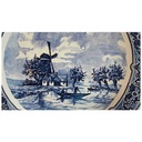 [45814852] Wandteller Sammelteller Royal Sphinx Maastricht Delfts Windmühle Blau gebraucht - gut Bild 2