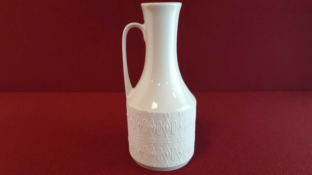 [45814854] Vase Henkelvase 14,5 cm Royal KPM Bavaria Weiß gebraucht - sehr gut Bild 3