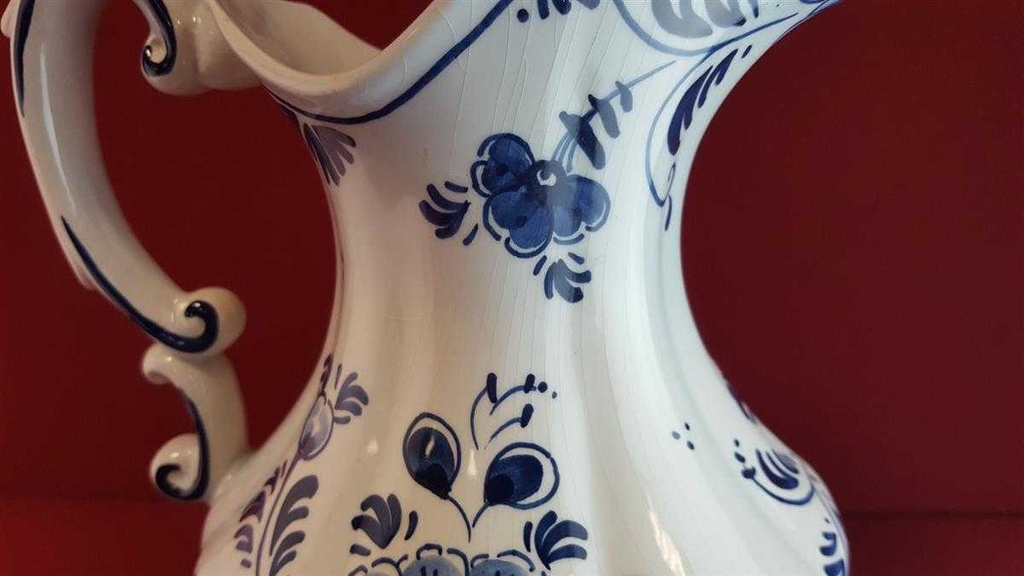 [45814857] Krug Gilde Handwerk Blumen gebraucht - gut Bild 6