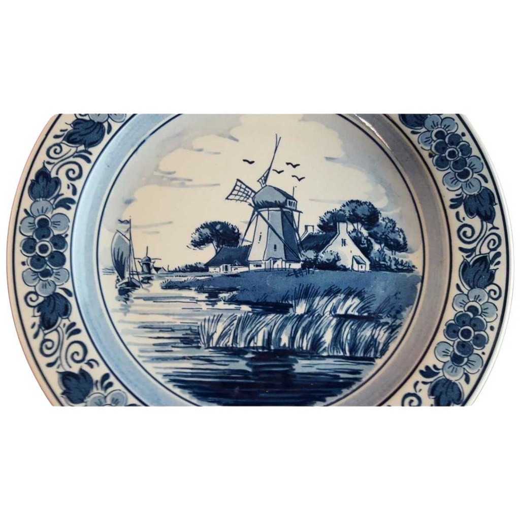 [45814859] Wandteller Royal Goedewaagen Blue Delft gebraucht - gut Bild 2