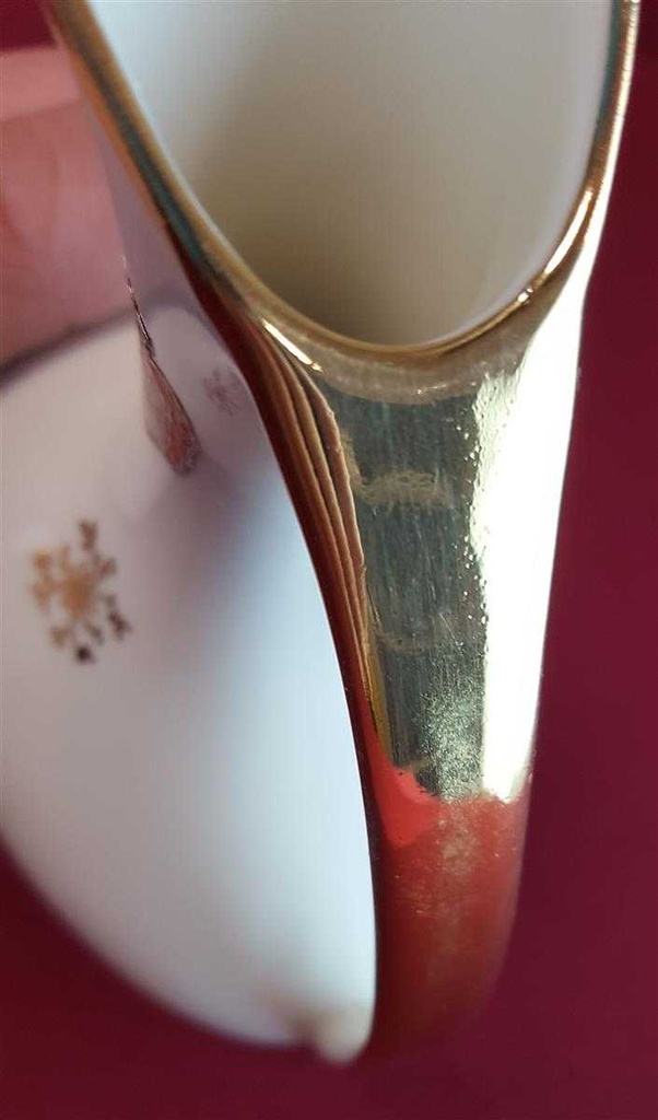 [45814892] Vase Henkelvase Dekorative 14,8 cm Kaiser Porzellan Alka Kunst Rosemarie gebraucht - gut Bild 5