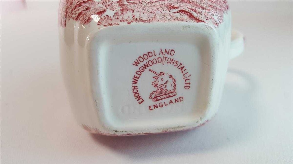 [45814912] Milchkännchen 0,2 L Enoch Wedgwood Woodland Rot Bild 6