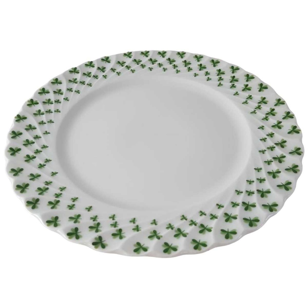 [45814943] Kuchenteller Dessertteller 19,7 cm Haviland Limoges Torse Trefle Vert Kleeblatt Bild 2