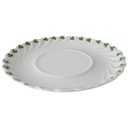 [45814945] Untertasse für Tee/Kaffee 14,5 cm Haviland Limoges Torse Trefle Vert Kleeblatt Bild 2