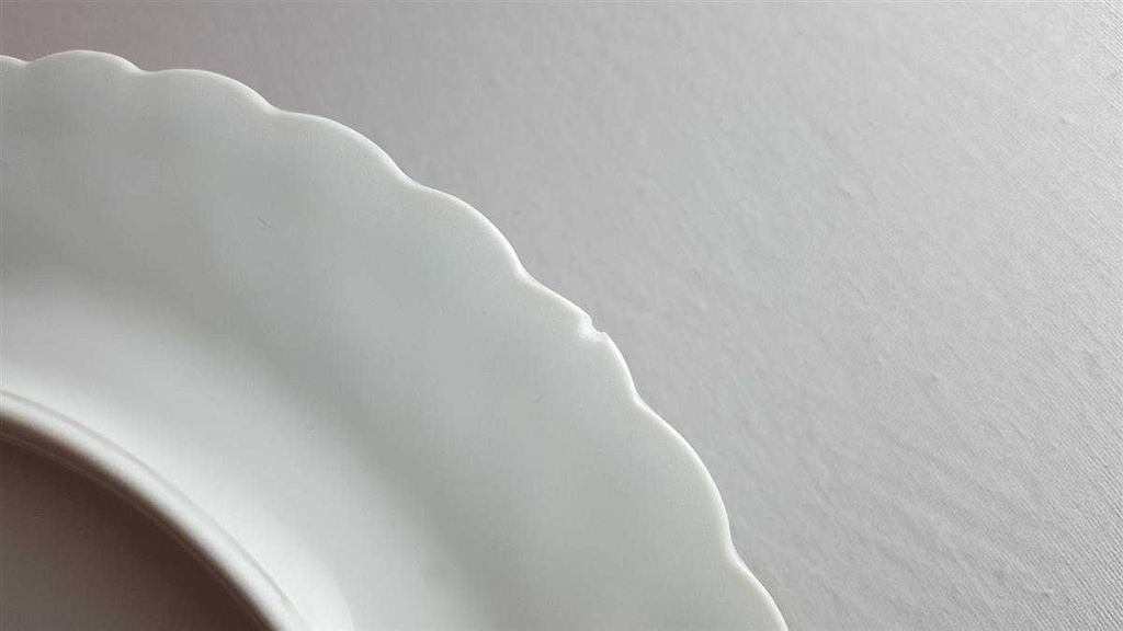 [45814945] Untertasse für Tee/Kaffee 14,5 cm Haviland Limoges Torse Trefle Vert Kleeblatt Bild 4