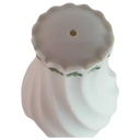 [45814952] Pfefferstreuer Haviland Limoges Torse Trefle Vert Kleeblatt gebraucht - sehr gut Bild 2