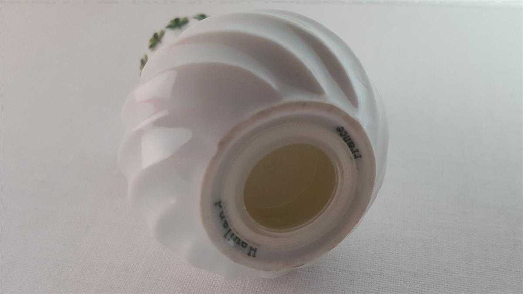 [45814952] Pfefferstreuer Haviland Limoges Torse Trefle Vert Kleeblatt gebraucht - sehr gut Bild 3