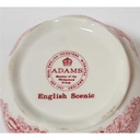 [45814962] Zuckerdose Adams English Scenic Rot gebraucht - sehr gut Bild 5