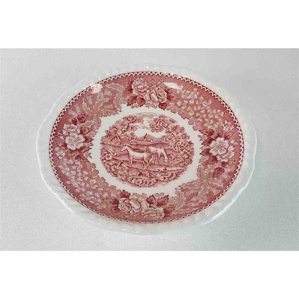 [45814964] Untertasse für Kaffee 15 cm Adams English Scenic Rot Bild 3