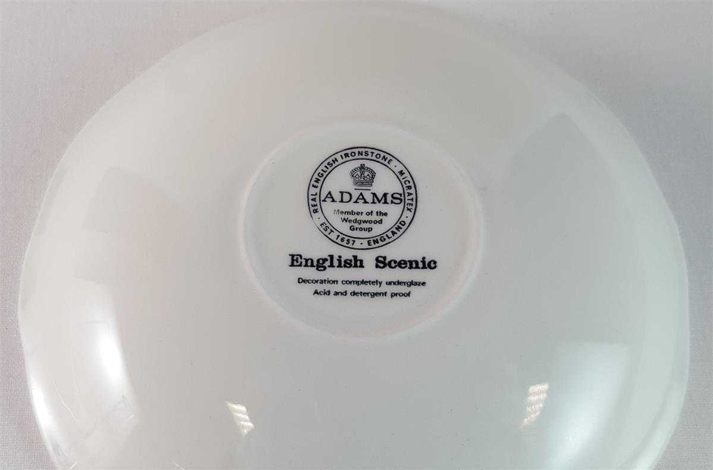 [45814964] Untertasse für Kaffee 15 cm Adams English Scenic Rot Bild 4
