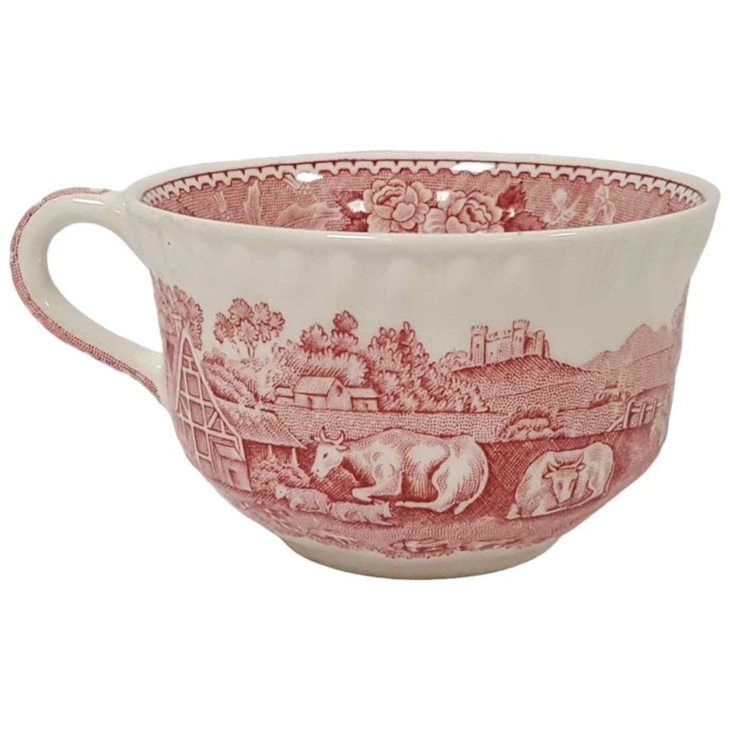 [45814970] Kaffeetasse Tasse Adams English Scenic Rot Bild 2
